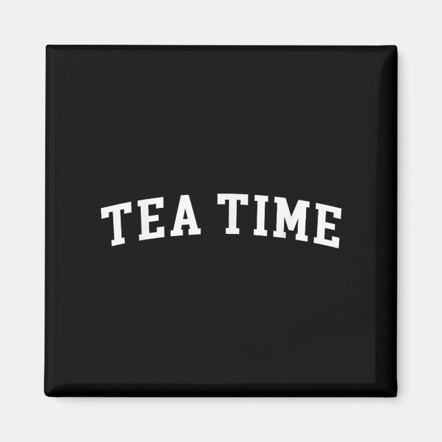 Imán Tiempo de té (Frente)