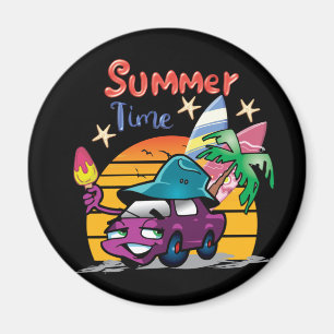 Imán Tiempo de verano