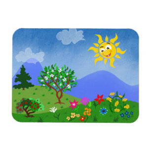 Imán Tiempo de verano