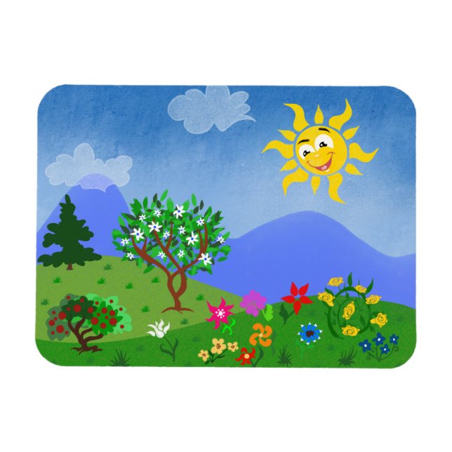 Imán Tiempo de verano (Horizontal)