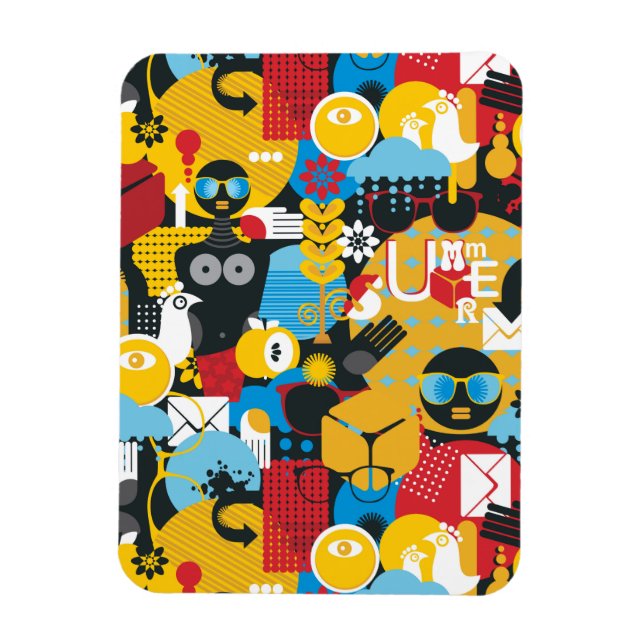 Imán Tiempo de verano (Vertical)