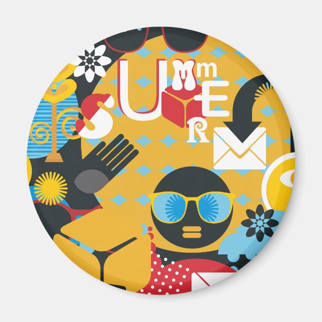 Imán Tiempo de verano (Frente)