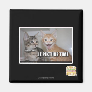 Imán tiempo del pikture del iz