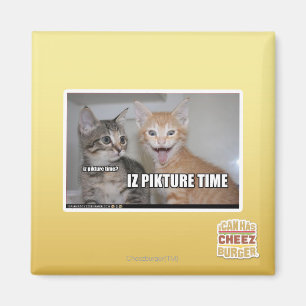 Imán tiempo del pikture del iz