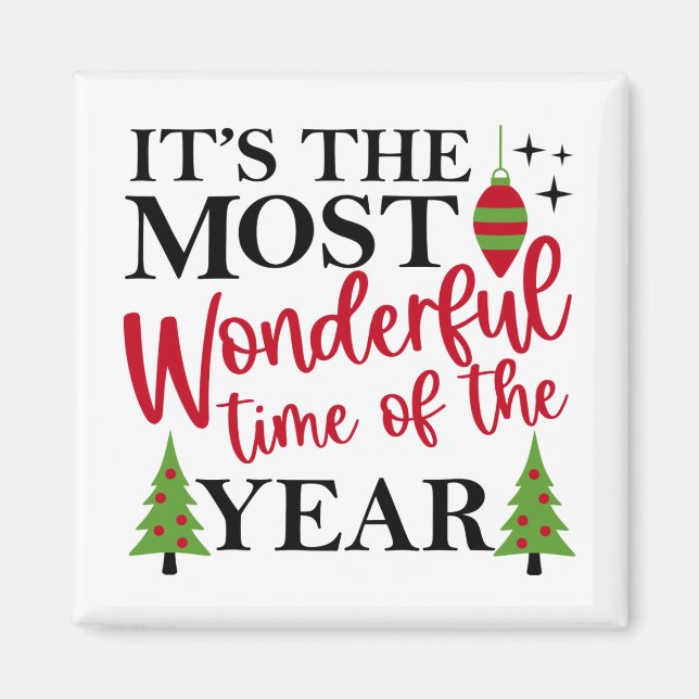 Imán Tiempo más maravilloso (Frente)