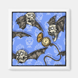 Imán Tiempo Para Los Bats De Calavera - La Pesadilla De