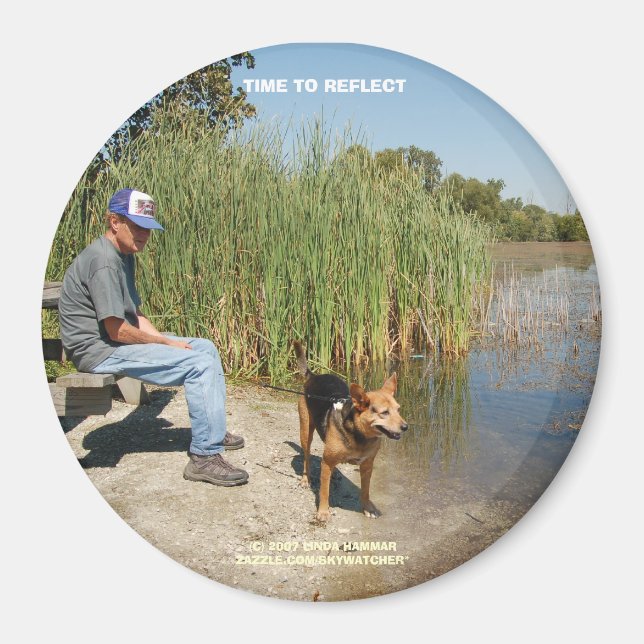 IMÁN TIEMPO PARA REFLEJAR MAGNET (Frente)