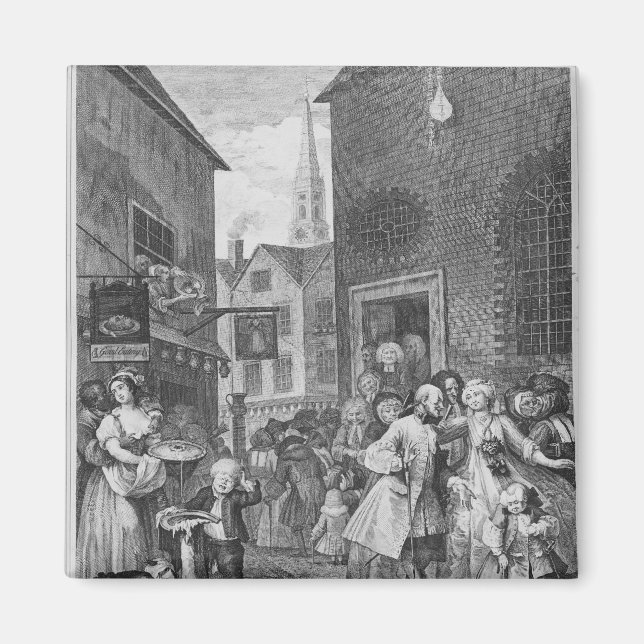 Imán Tiempos del día, mediodía, 1738 (Frente)