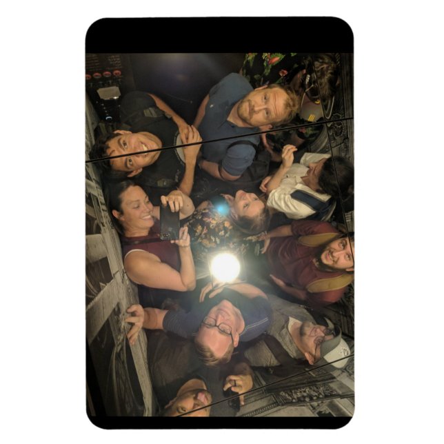 Imán Tiempos divertidos en el Fiesta ruso (Vertical)
