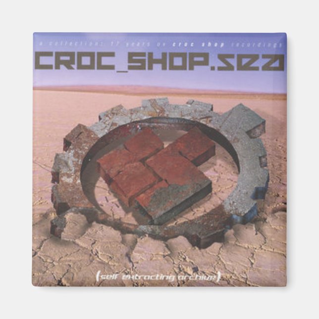 Imán TIENDA CROC "Lo Mejor de" Tapa de CD (Frente)