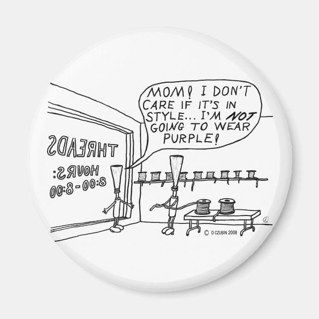 Imán Tienda de hilos (Frente)