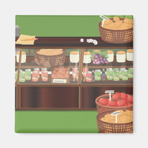 Imán Tienda de Verdulería