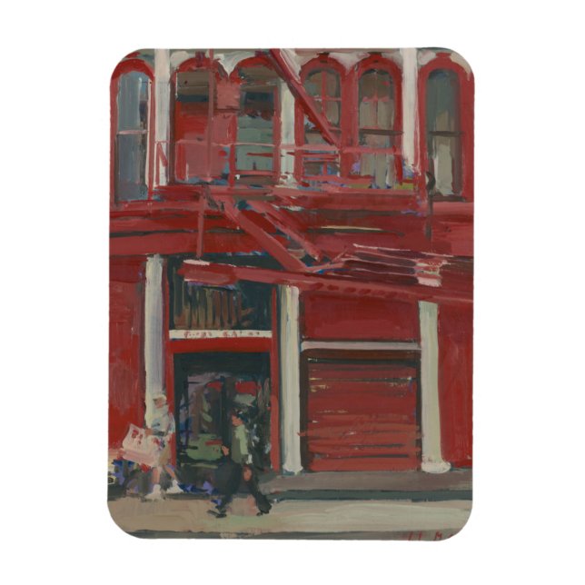 Imán Tienda Pearl Paint Manhattan (Vertical)