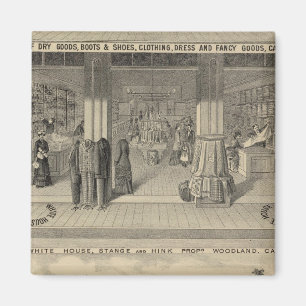 Imán Tienda Woodland, universidad