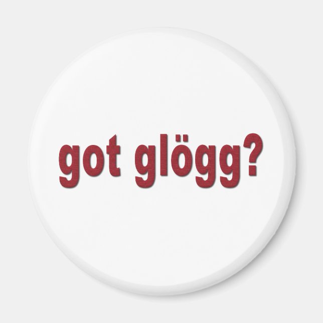 Imán ¿tiene glogg? Escandinavo gracioso (Frente)