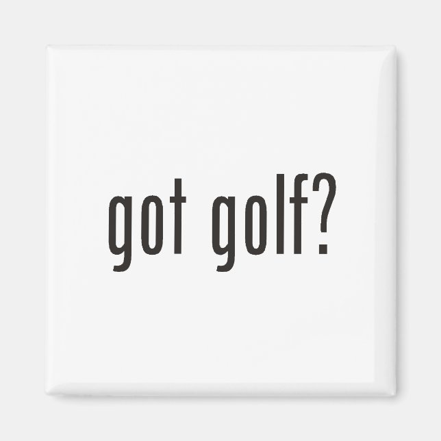 Imán ¿tiene golf? (Frente)