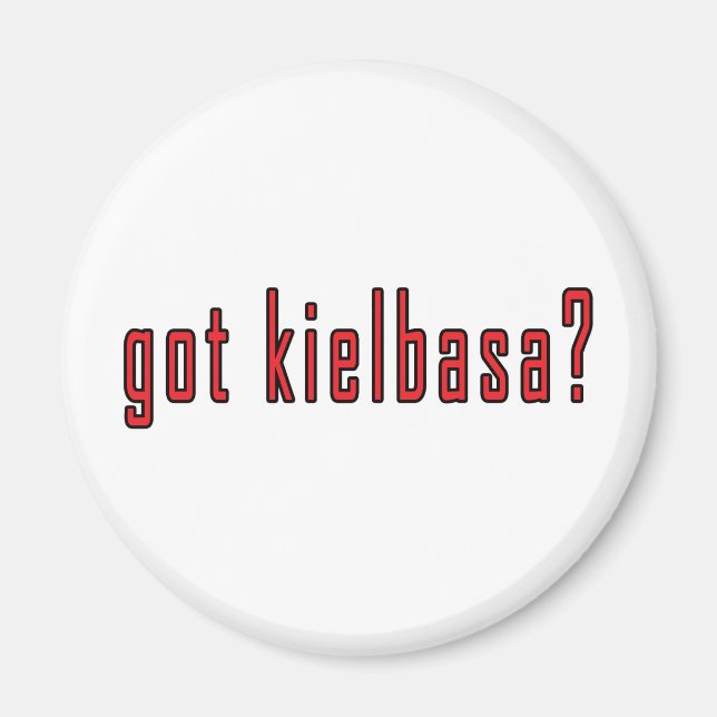 Imán ¿tiene kielbasa? (Frente)