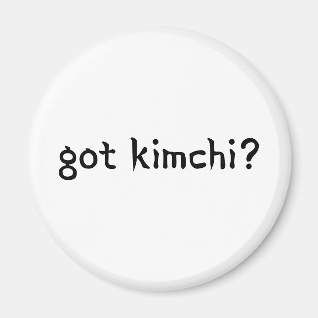 Imán ¿tiene kimchi? (Frente)