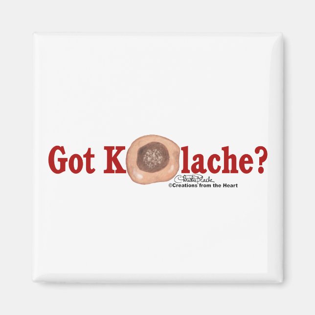 Imán ¿Tiene Kolache? (Frente)