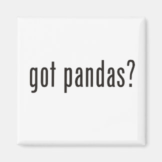 Imán ¿tiene pandas?