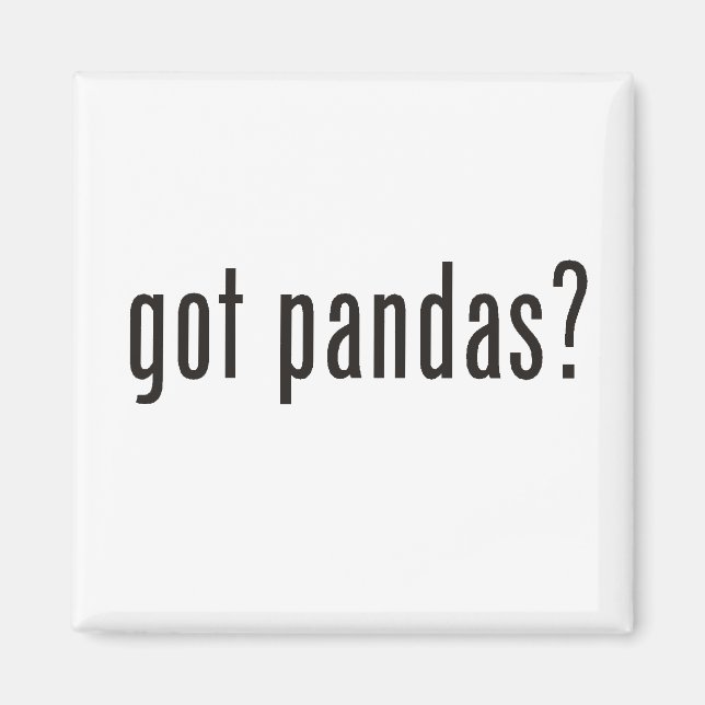 Imán ¿tiene pandas? (Frente)
