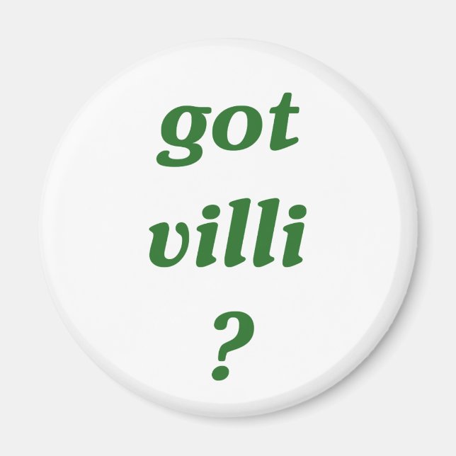 Imán ¿tiene villi? (Frente)