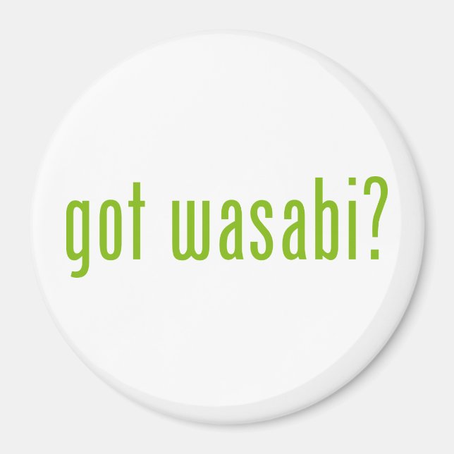 Imán ¿tiene wasabi? (Frente)