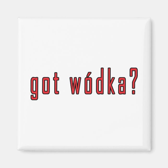 Imán ¿tiene wodka? (Frente)