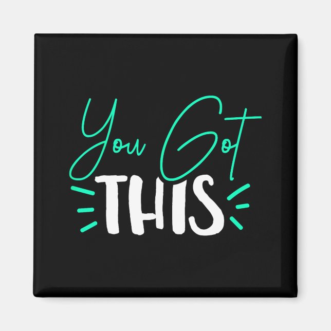 Imán Tienes a este profesor del día de prueba (Frente)