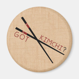 Imán ¿Tienes a Kimchi? Palillos