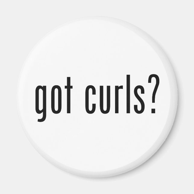 Imán ¿Tienes Curls? (Frente)