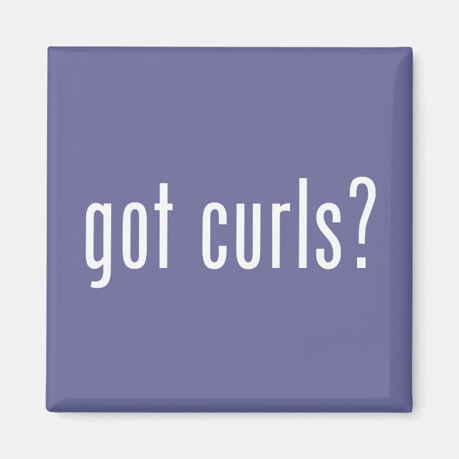 Imán ¿Tienes Curls? (Frente)