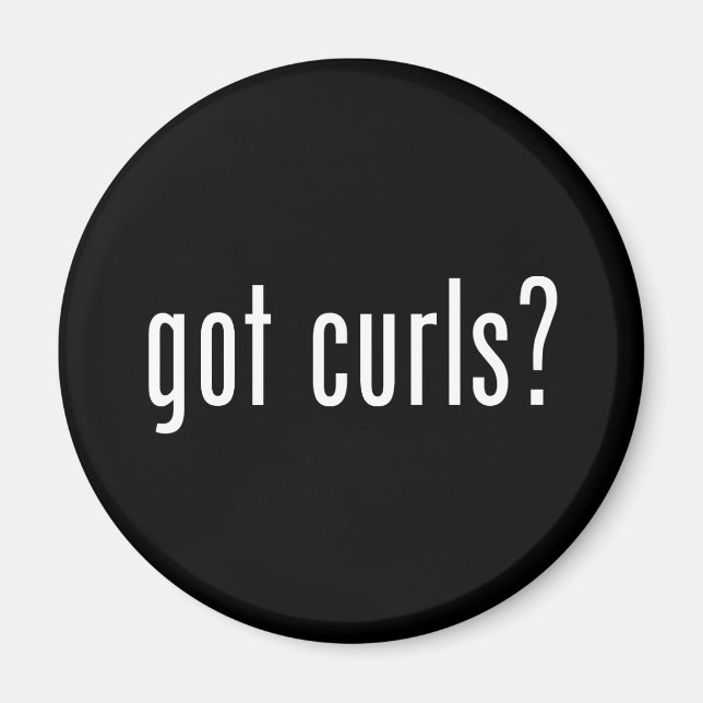 Imán ¿Tienes Curls? (Frente)