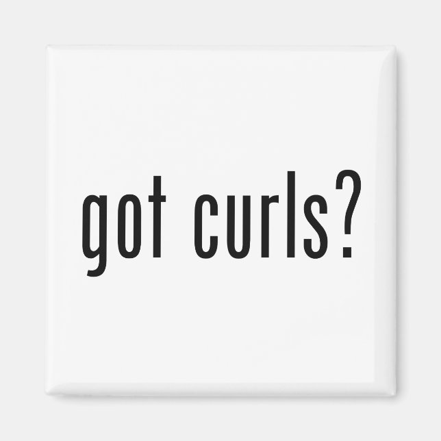 Imán ¿Tienes Curls? (Frente)