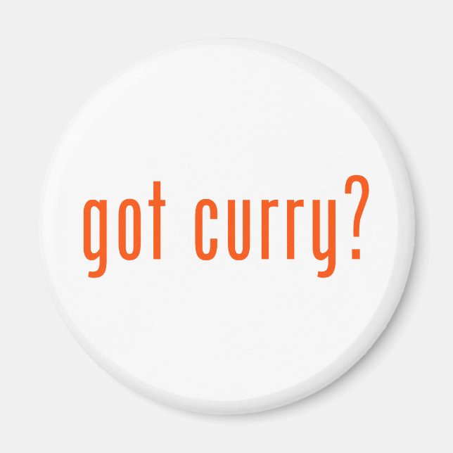 Imán ¿tienes curry? (Frente)