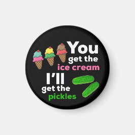 Imán Tienes el Helado, yo cogeré los pepinillos