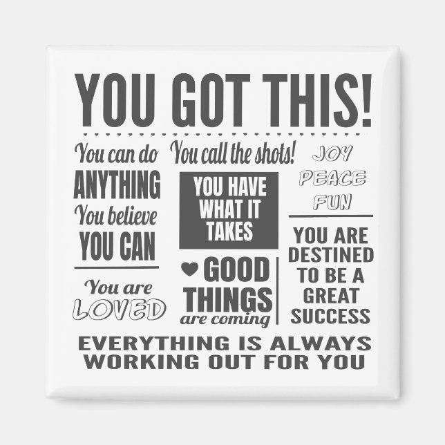 Imán Tienes Estas Citas Motivadoras (Frente)