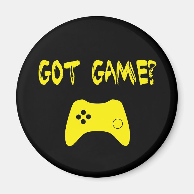 Imán ¿Tienes juego? Funny Gamer Magnet (Frente)