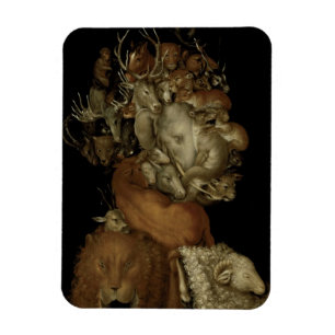 Imán Tierra, c.1570 (aceite en el panel)