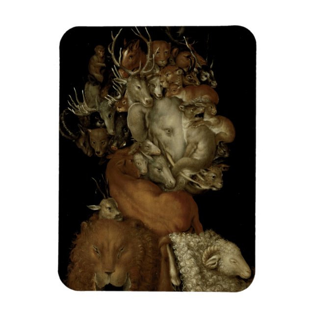 Imán Tierra, c.1570 (petróleo en panel) (Vertical)