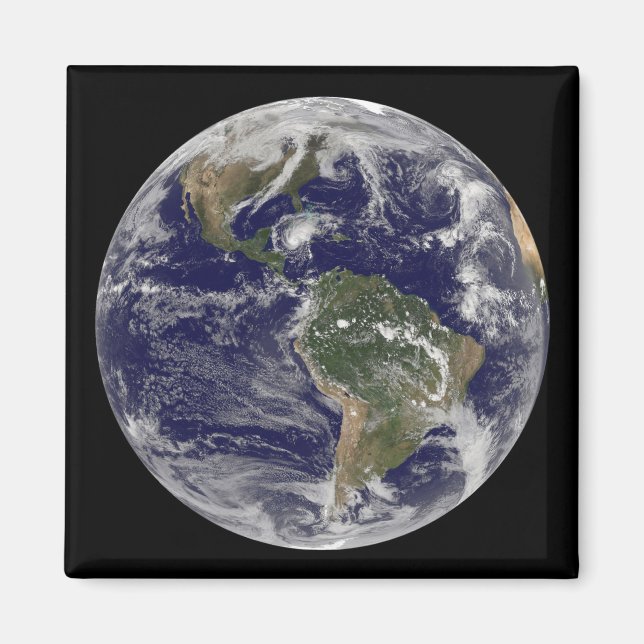 Imán Tierra completa que muestra el huracán Paloma (Frente)