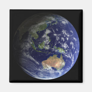 Imán Tierra llena del espacio que muestra Australia