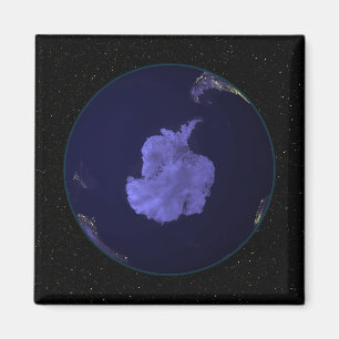 Imán Tierra llena en la noche que muestra las luces 7