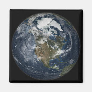 Imán Tierra llena que muestra Norteamérica 5