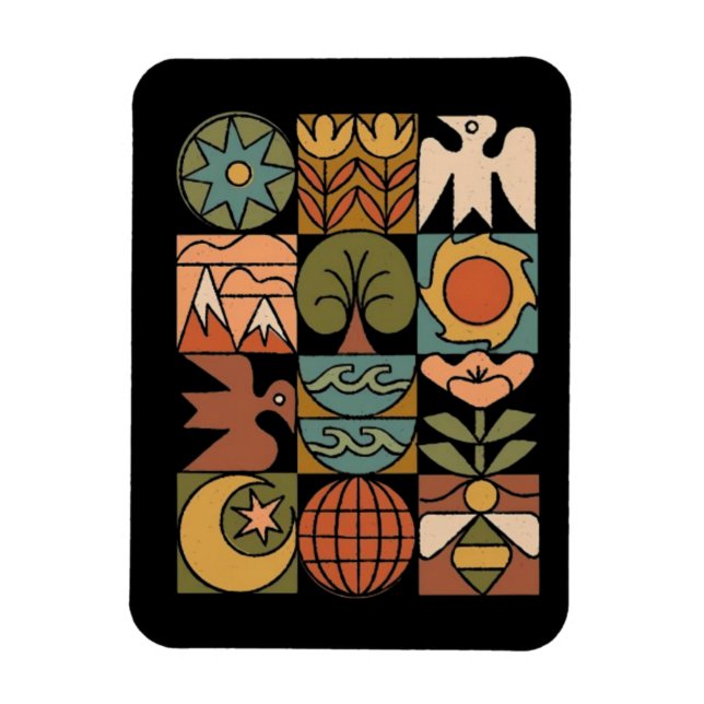Imán Tierra Realm (Vertical)