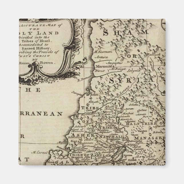 Imán Tierra Santa (Frente)