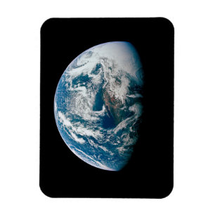 Imán Tierra Tomada De La Nave Espacial Apolo 13.