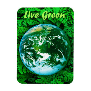 Imán Tierra verde - conciencia ecológica