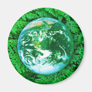 Imán Tierra verde - conciencia ecológica