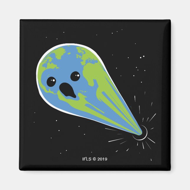 Imán Tierra vs. agujero negro (Frente)